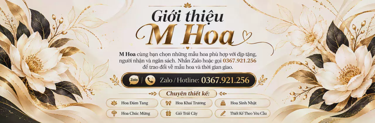 Ảnh bìa Shop hoa tươi Xã Trà Bồng Quảng Ngãi - Tư vấn mẫu hoa hợp ngân sách